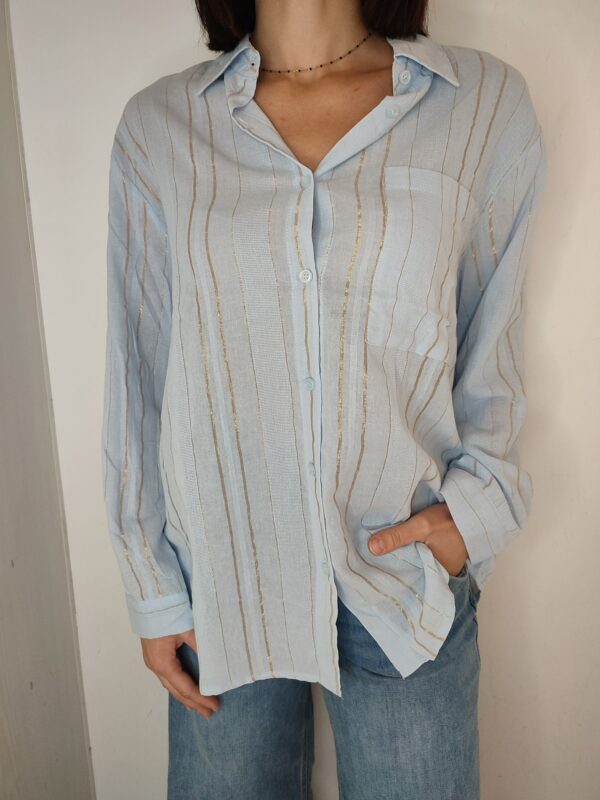 Chemise en lin BLUDEISE ARTCR2178